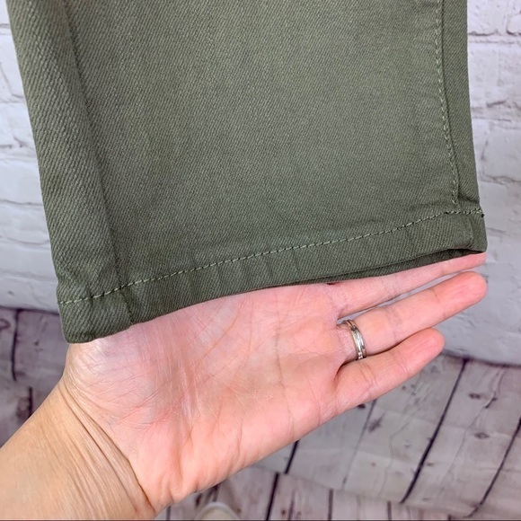 blank NYC Olive Green Jeans Size 28 - Picture 4 of 9